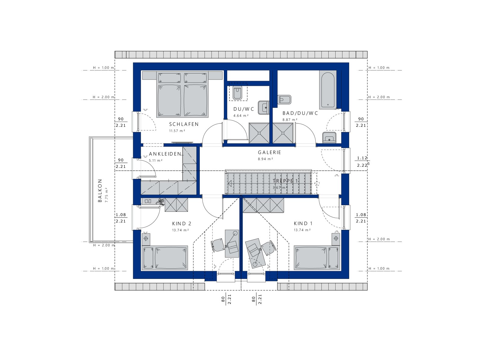 Maßgeschneidertes Design trifft Komfort - Schlüsselfertig - Neubaugebiet Sontheim